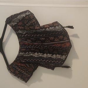 Derek heart off the shoulder top